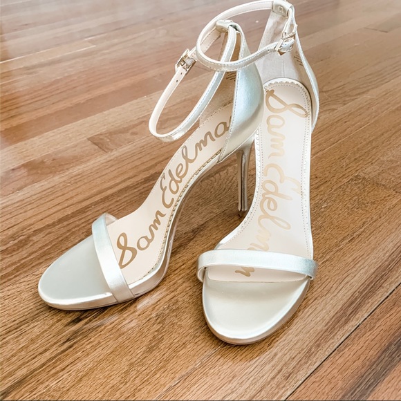 Sam Edelman Shoes - Sam Edelman Ariella Ankle Strap Sandal Light Gold